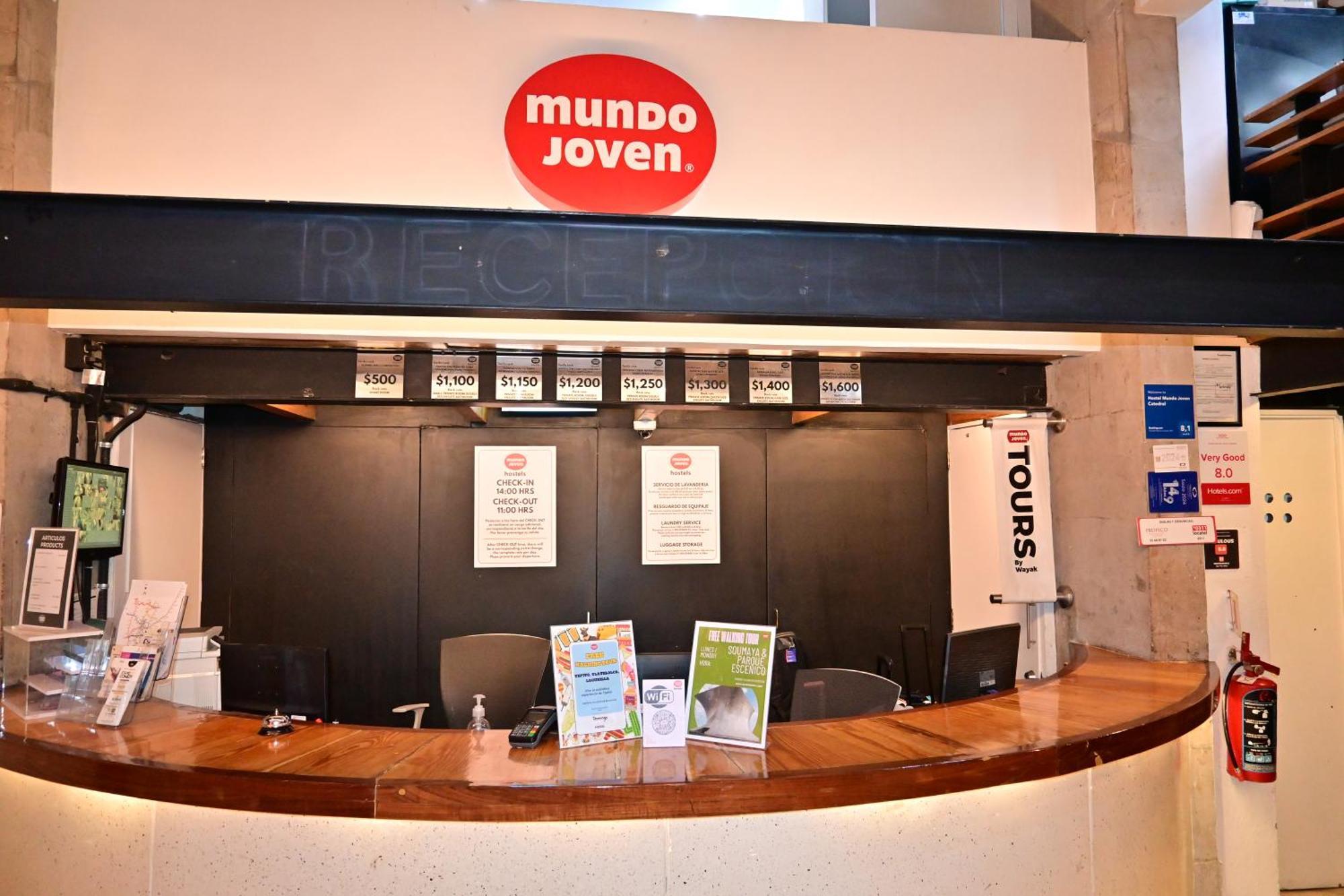 Hostel Mundo Joven Catedral مدينة مكسيكو المظهر الخارجي الصورة